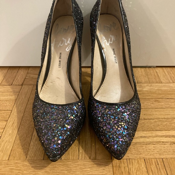 NINE WEST PURPLE SPARKLES 💖 - Picture 2 of 6